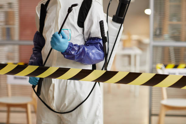 Professional Biohazard Cleanup technician working in Martinsville, OH